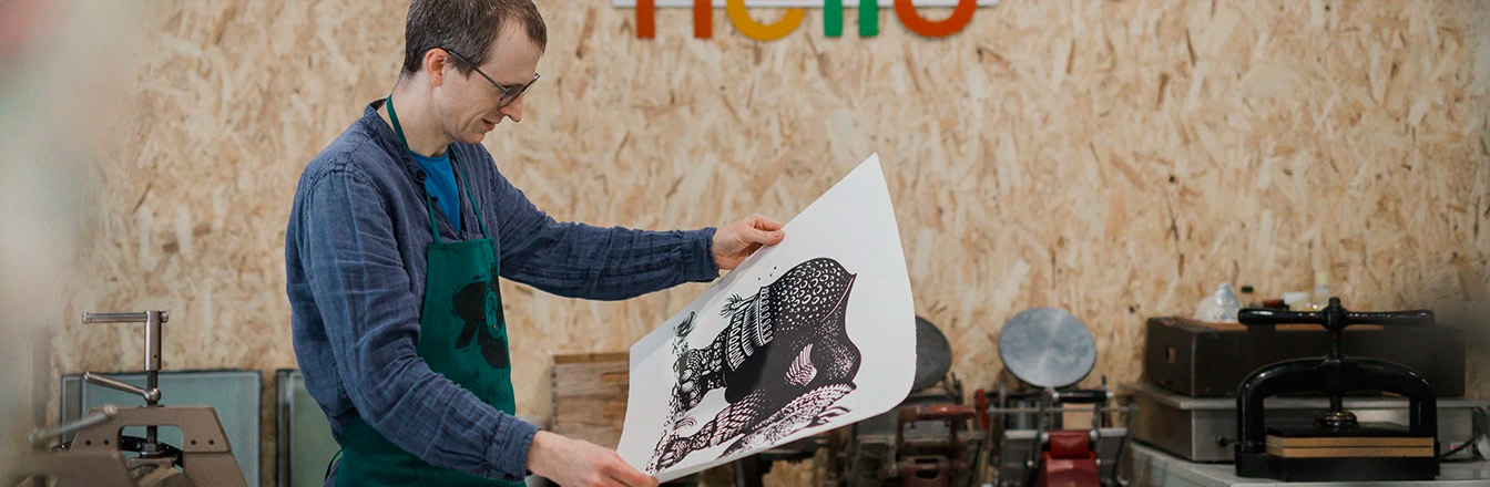 A Hands-On Introduction to Lino Printing with Nick Morley
