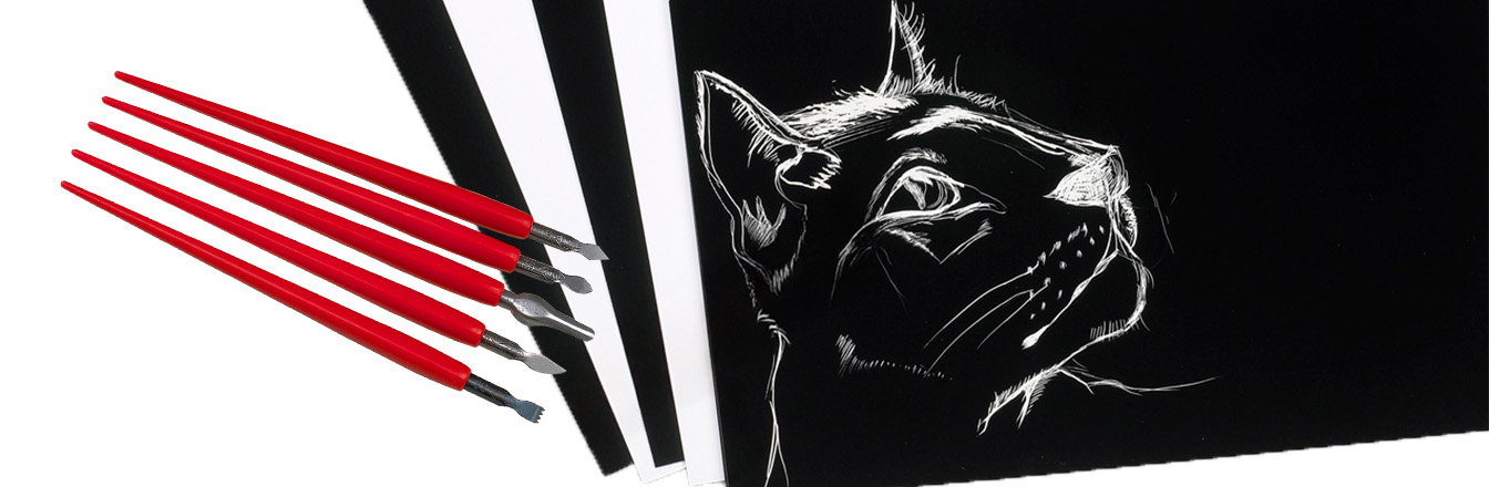 Scraperboard Header Image