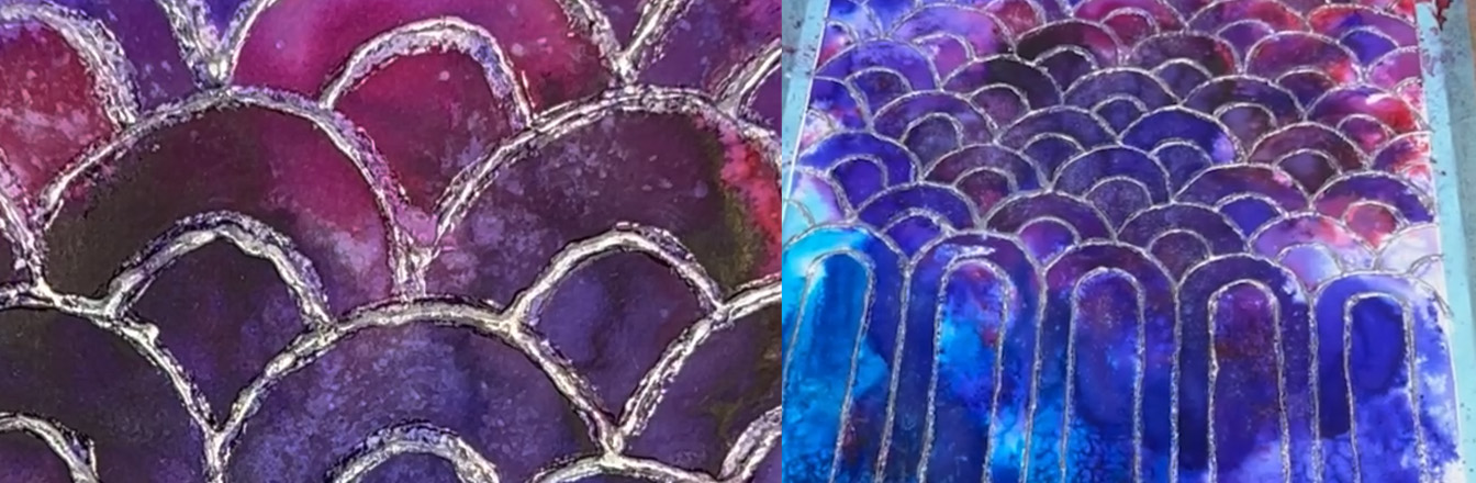 How to Create Geometric Foil Art: Integrating Maths and Science into Mixed Media