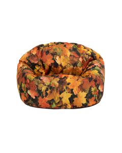 Nature Autumn Leaves Print Bean Bag