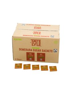 Flo Fairtrade Demerara Sugar Sachets 2g