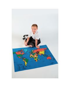 World Map Mat
