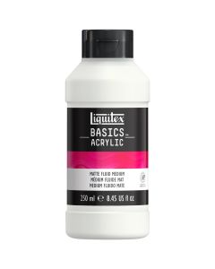 Liquitex Basics Acrylic Mediums - Matte Fluid - 250ml