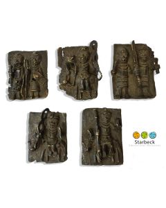 Set of Small Benin Plaques