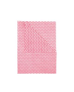 Ocean Wipes - 500 x 360mm - Red - Pack of 50
