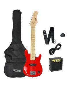 3rd Avenue Junior Electric Guitar Pack - Red