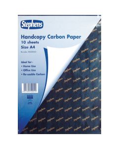 Handy Copy Carbon Paper A4 10 Page Pad Black/White - Pack of 100