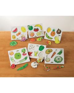 Just Jigsaws Fruit Peg Puzzles