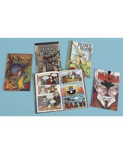 Graphic Revolve Adventure Novels - Pack of 4