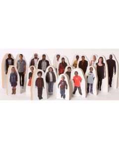 REAL LIFE FAMILIES.(PACK OF 18)
