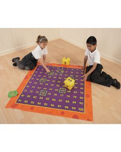 Hip Hopping Hundred Floor Mat