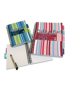 Pukka Pad Project Books - A4 - Pack of 3