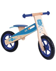 My First Wooden Balance Bike - Blue