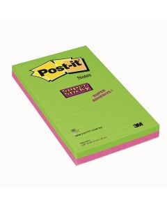 Post-it Super Sticky Notes - Lined - Pack of 4