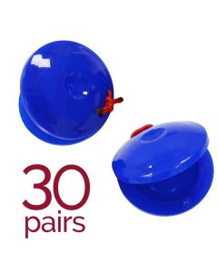A-Star Plastic Finger Castanets - Pack of 30 pairs