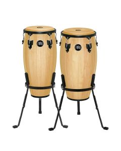 Meinl Headliner 11 & 12in Wood Conga Set Inc Stands