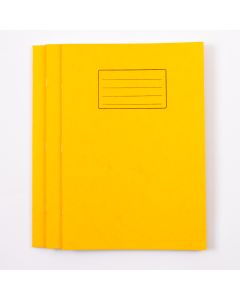 A4 Exercise Book 80P- 12mm Ruled/Plain Alternate- Yellow