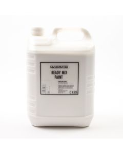 Classmates Ready Mixed Paint - White - 5L
