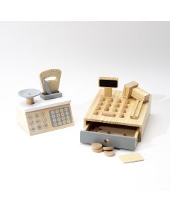 Wooden Till and Weighing Scales Offer