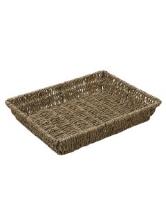 Seagrass Rectangular Storage Tray