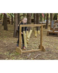 BAMBOO CHIMES FRAME AND INSTRUCTIONS