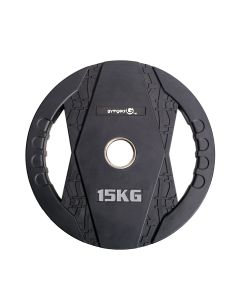 Gym Gear Rubber Plate Dual Grip - 15kg - Pair