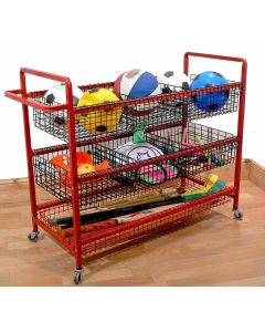 EASY DRAIN STORAGE TROLLEY