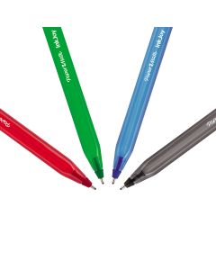 Paper Mate Inkjoy 100 Ballpoint Pen - Assorted - Pack of 4