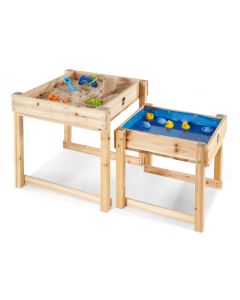 plum Sandy Bay Wooden Sand & Water Tables - Natural
