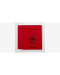 Personalised-Classmates A4 80page 12mm with Alt Blank Red P50