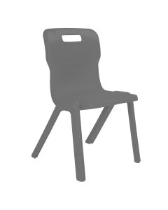 Titan One Piece Chair - Charcoal - 4-6 years