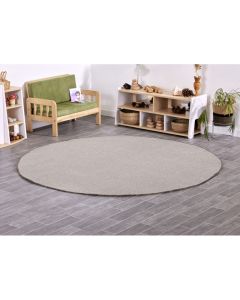2M LARGE RUG ROUND- NEUTRAL