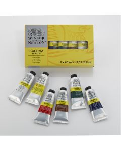 Galeria Acrylic Tubes Basic Set 