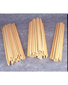 Jelutong Square Section - 10mm - Pack of 100