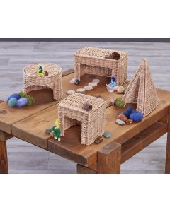 SHAPE HOUSES (4PK)