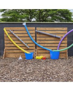 FOLDABLE CORNER WATERWALL AND INSTRUCTIONS