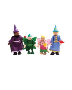 Wood Flexi Fantasy Family (4pk)