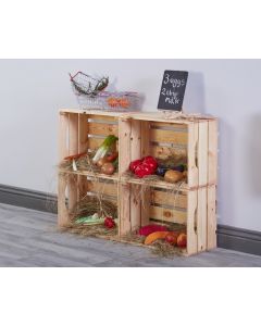 RUSTIC BOXES (4PK) INCLUDING INSTRUCTIONS