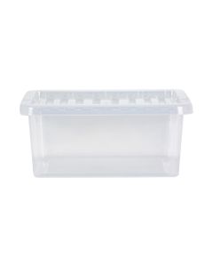 14 Litre Crystal Box and Lid - Clear