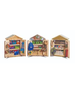 COLUMBIA MARKET STORES (SET OF 3)