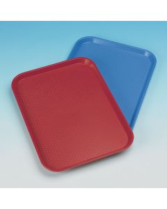 Polyproplene Fast Food Trays - 406 x 305mm - Blue
