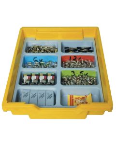Gratnells Plastic Dividers for Shallow Trays - 8 Compartments