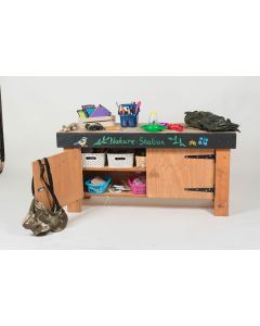 OUTDOOR BENCH STORE AND INSTRUCTIONS