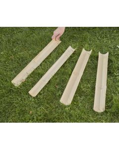 HALF BAMBOO TUBES (4PK)