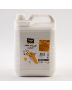 Creall Basic Colour Ready Mixed 5L - White