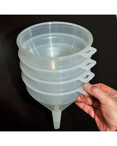 SET OF 4 LARGE FUNNELS