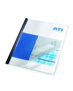 Durabable A4 Transparent Clear Report Covers - 50 Pack