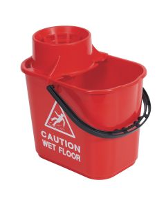 Classmates Professional Mop Bucket and Wringer - Red