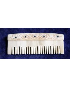 Carved Bone Comb