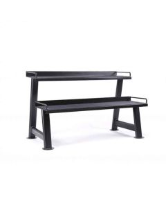Gym Gear-2 Tier Kettlebell Rack (Black)